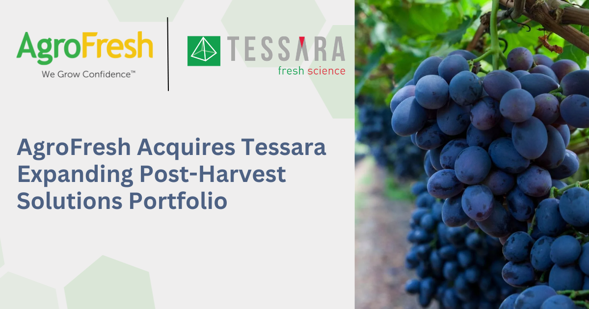 AgroFresh acquires Tessara