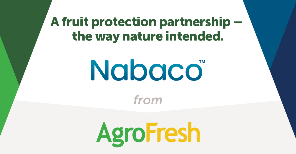 AgroFresh Expands Global Post-Harvest Solutions Portfolio with NatuWrap® in Exclusive Distribution Agreement with Nabaco®